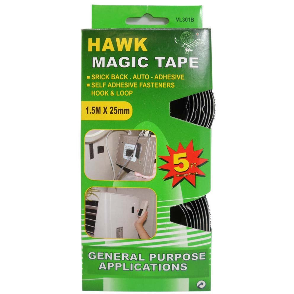 MAGIC TAPE IN BLACK - CR-90302 - ToolUSA