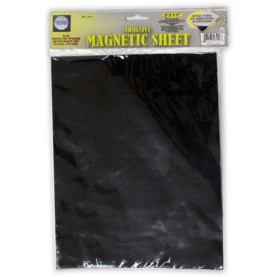Magnetic, Adhesive Backed Sheet with Peel Away Paper - Standard Paper Size (Pack of: 2) - MC-18909-Z02 - ToolUSA