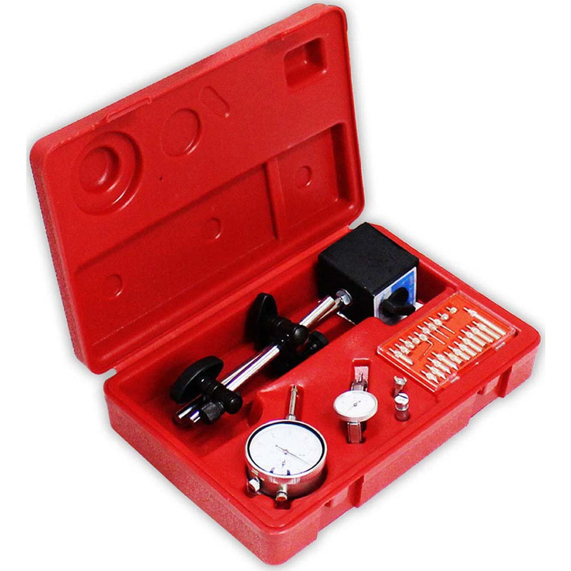 Magnetic Base Dial Indicator With 22 Point Set - TM61010-BASE - ToolUSA