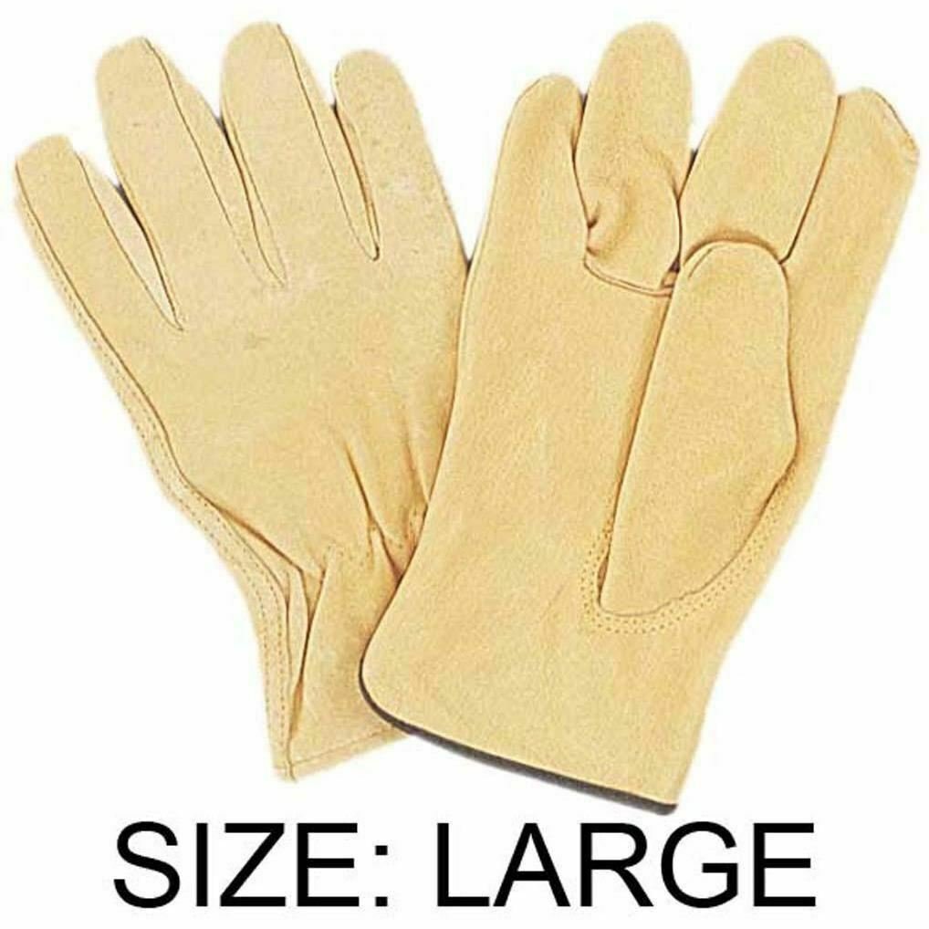 Men's Pigskin Unlined Drivers Gloves