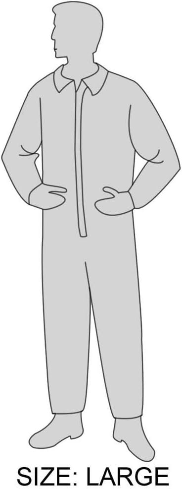 Men's White Polypropylene Cover-All Suits