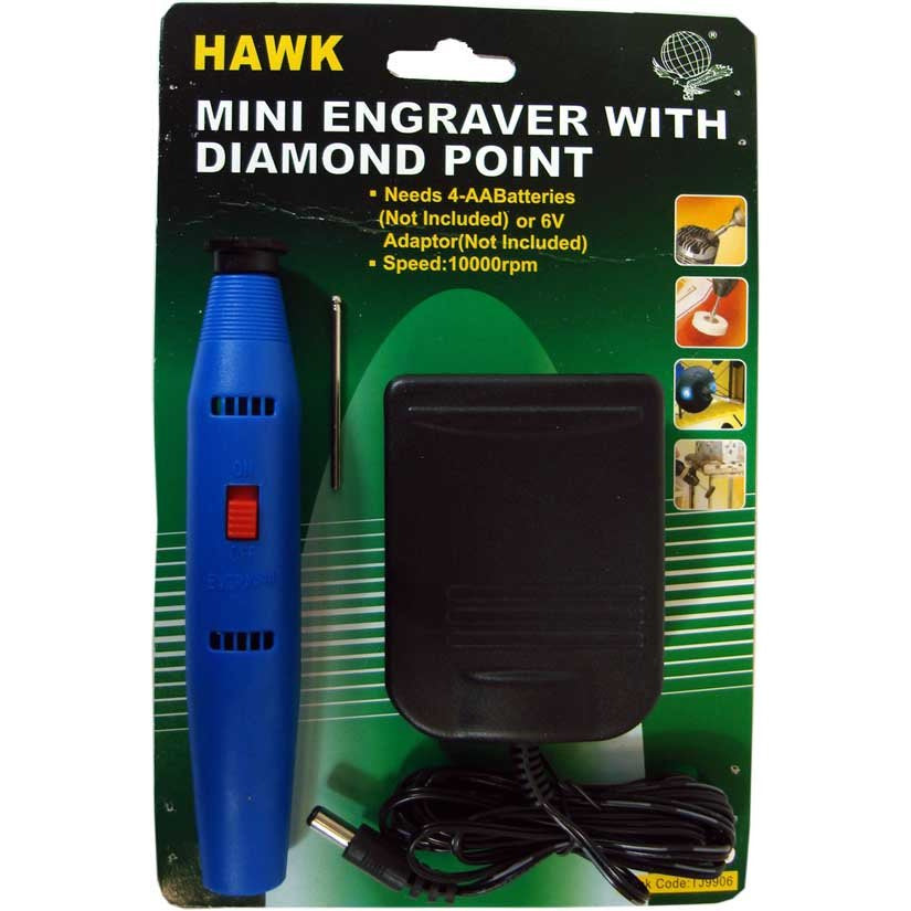 MINI ENGRAVER WITH DIAMOND POINT - TJ06-99906 - ToolUSA