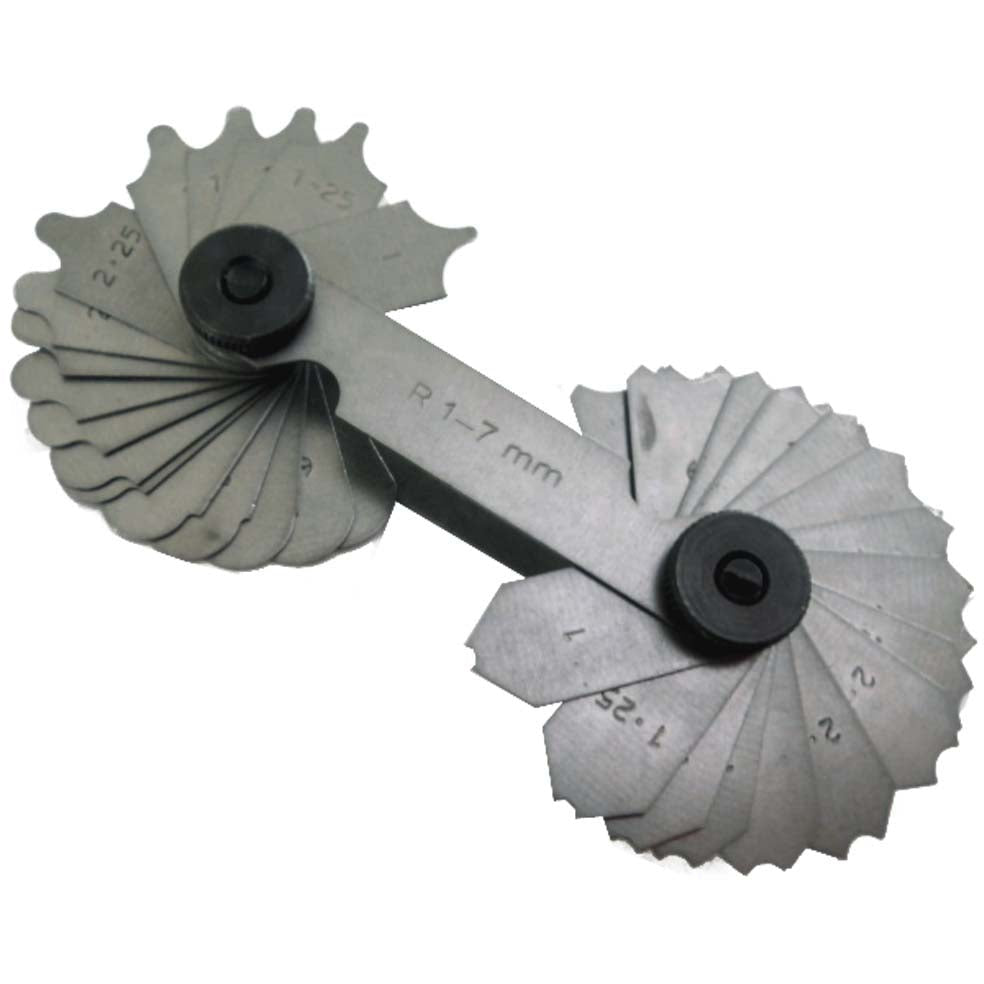 MULTI-TIP MILLIMETER RADIUS GAUGE - TM-92500 - ToolUSA