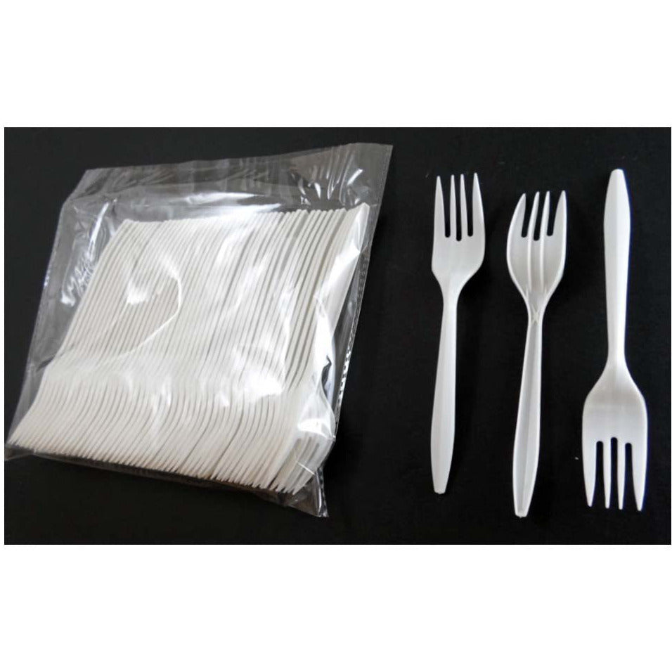 Plastic Cutlery & Shot Glasses Disposable Party Set - KIT-UP15 - ToolUSA