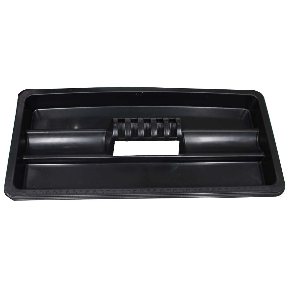 Plastic Tool Box, 18.5 X 10 X 9 Inches With Inside Tray And Metal Riveted Latches - MJ-16454 - ToolUSA