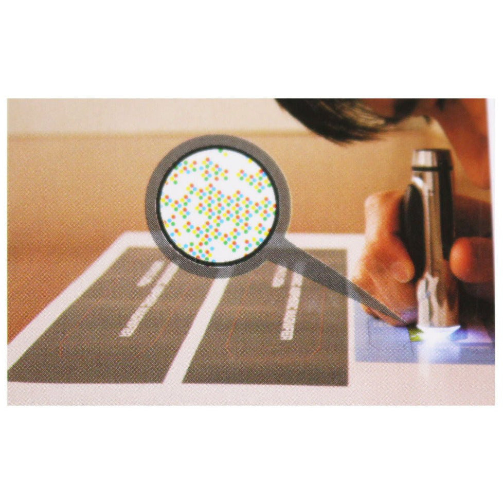 Pocket Sized 50X LED Microscope - 4 Inches Long With Batteries Included - MG-13407 - ToolUSA