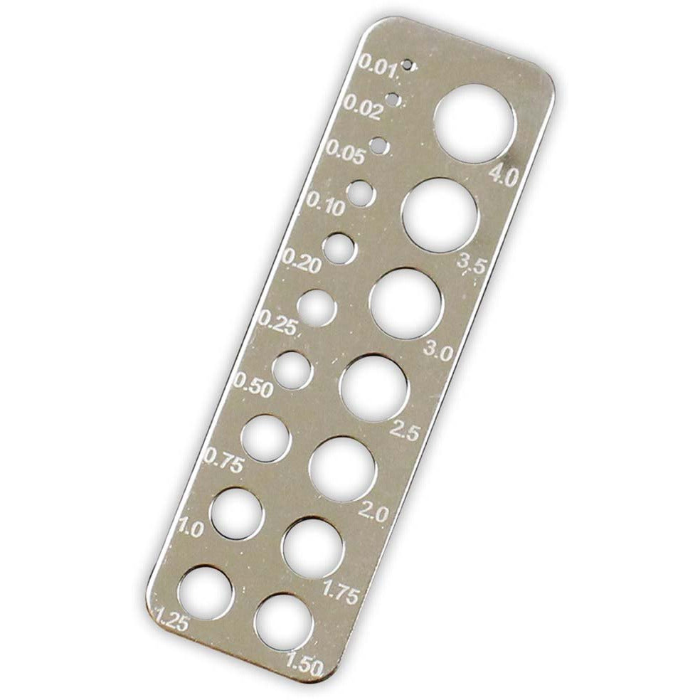 Rectangular Gauge - For Round Stones (Pack of: 2) - TJ-29317-Z02 - ToolUSA