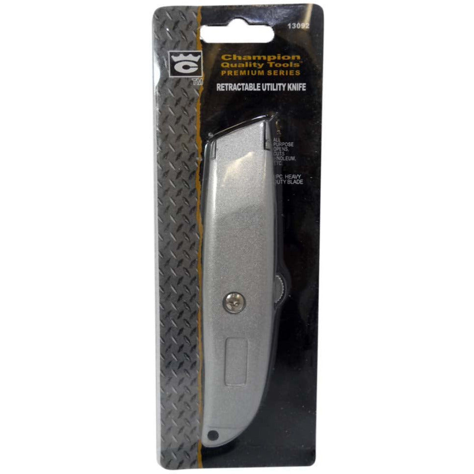 Retractable Utility Knife (Pack of: 2) - PK-27715-Z02 - ToolUSA