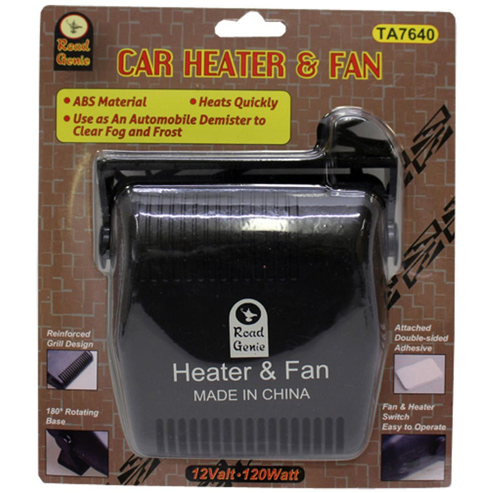 Road Genie 12v Automotive 120w Heater For Emergencies - TA-07640 - ToolUSA
