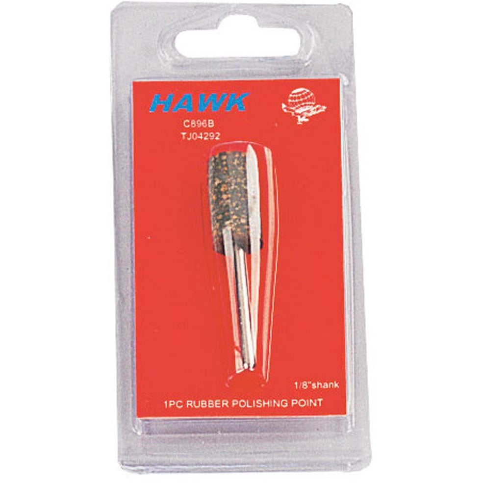 Rubber Polishing Cylinder with 1/8 Inch Shank (Pack of: 2) - TJ04-04292-Z02 - ToolUSA