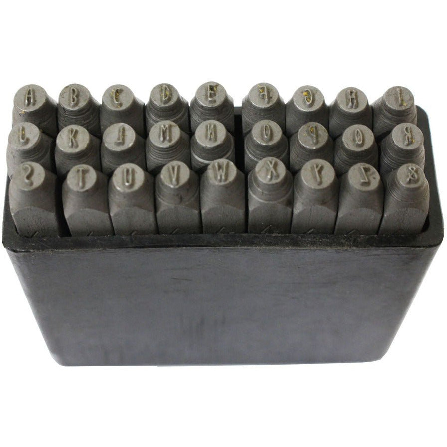 Set Of 27 Pieces- 26 Letters Of The Alphabet, In "lollipop" Style, Plus Ampersand-capital Letters Size 3/32 Inches - TJ916-27332L - ToolUSA