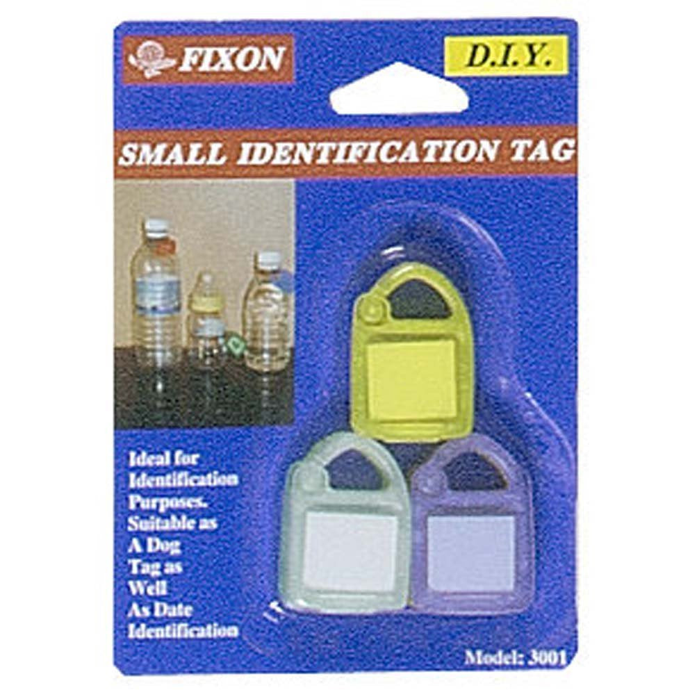 Small ID Tags Set - For Keys, Drink & More (Pack of: 2) - H-43001-Z02 - ToolUSA