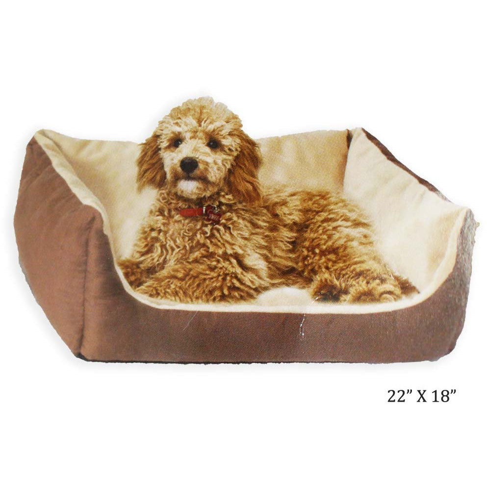 Soft Pet Bed For Small To Medium Sized Dogs - LHEN-62236 - ToolUSA