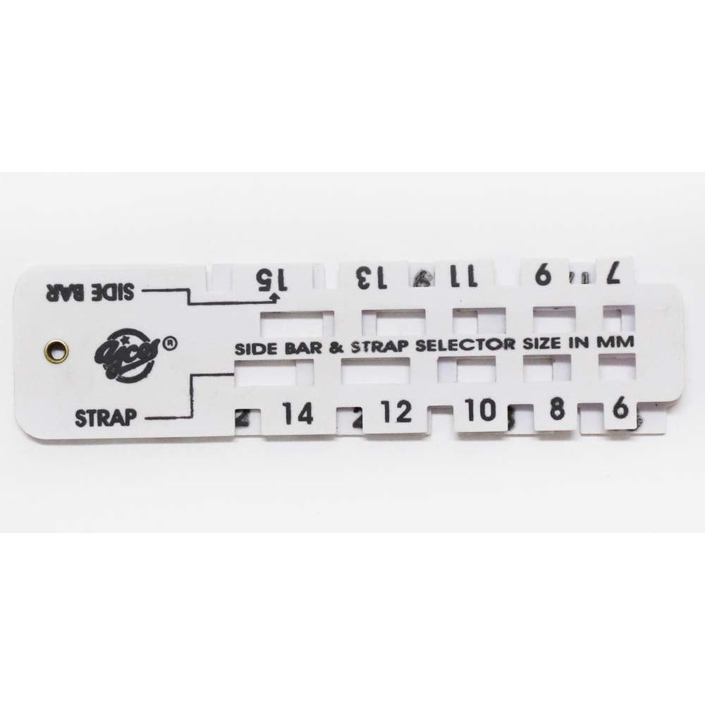 Spring Bar and Strap Selector Size Gauge for Wrist Watch - TJ-18405 - ToolUSA