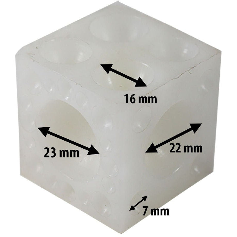 Square Nylon Doming Block - TJ01-09840 - ToolUSA