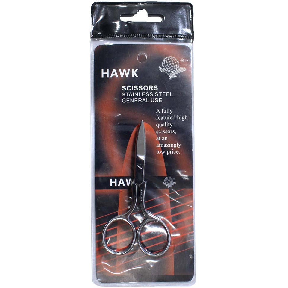 Stainless Steel Nail Scissors - 3.5" Long - 1" Curved Blades (Pack of: 2) - SC-37352-Z02 - ToolUSA