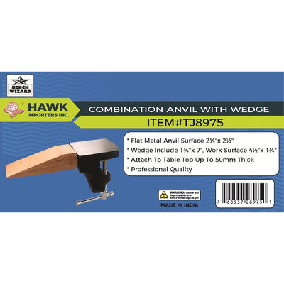 Combination Anvil and Wooden Pin Wedge - TJ01-08975 - ToolUSA