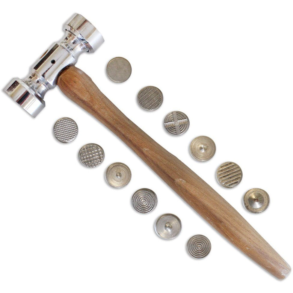 Texturing Hammer with Interchangeable Heads - ToolUSA
