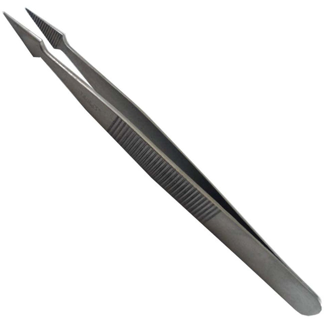 ToolUSA 5 Inch Arrowhead Tipped Stainless Steel Tweezers: S8597 - S8597 - ToolUSA