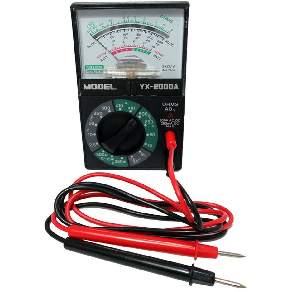 TRADITIONAL ANALOG MULTIMETER - TM-70500 - ToolUSA