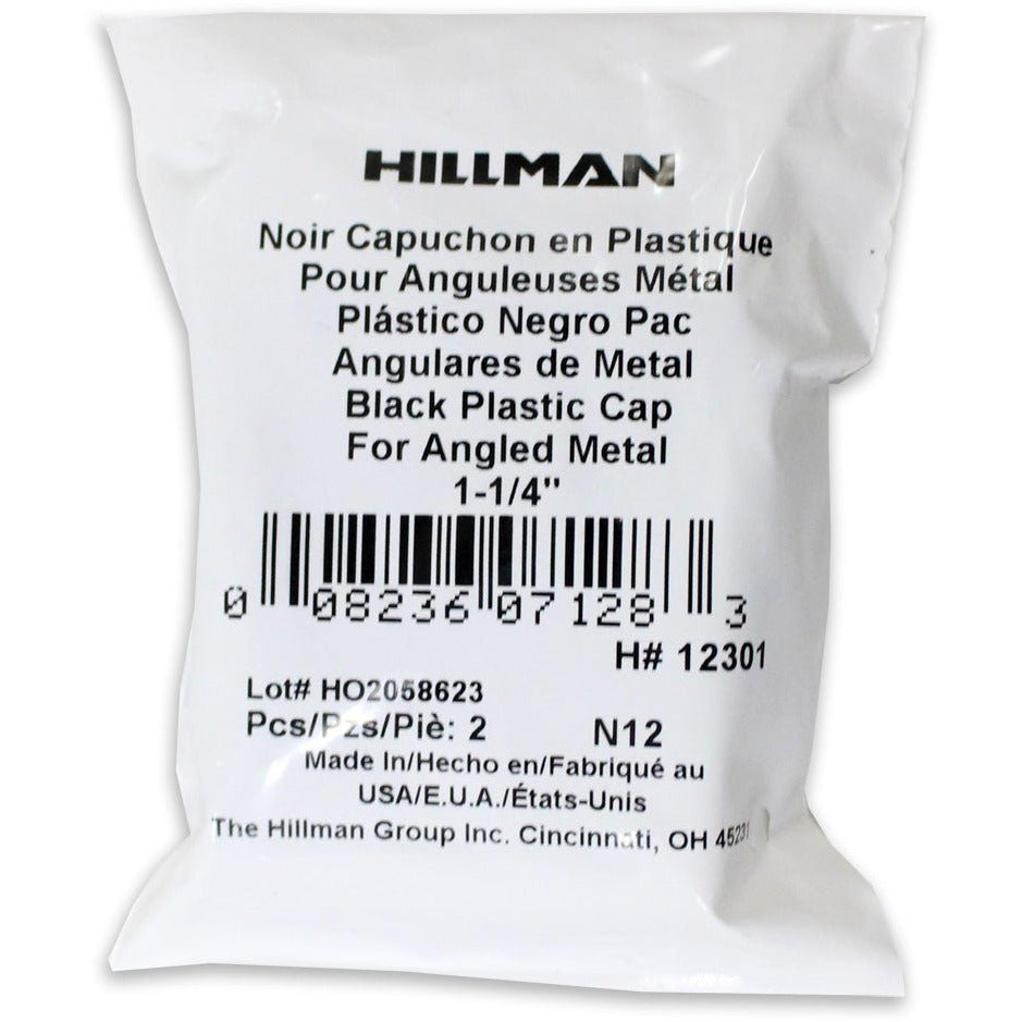 Triangular Plastic Cap For Metal Legs With 90 Degree Angle 1 1/4 X 1 1/4 Inch (Pack of: 1) - HI-44515-Z04 - ToolUSA