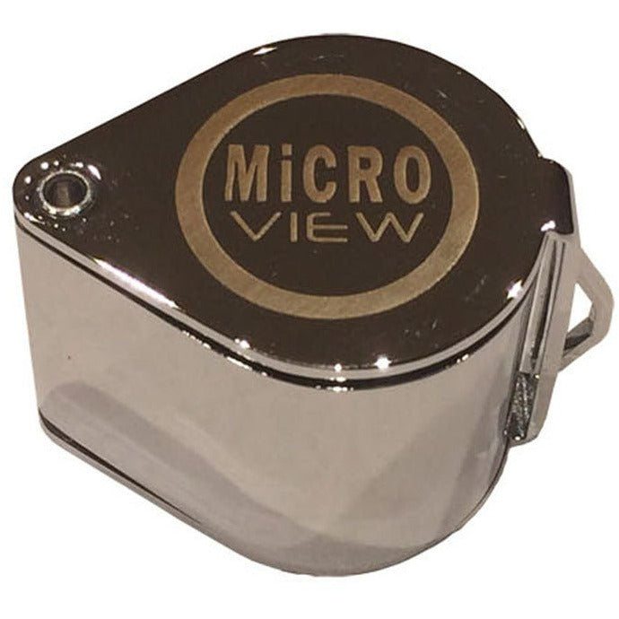 Triplet Glass Lens Chrome Loupe - 20X Power - MG-02120 - ToolUSA