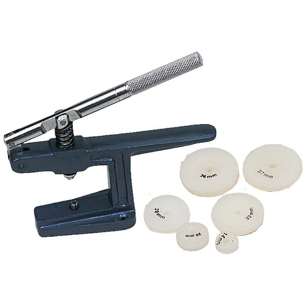 Watch Press with 6 Nylon Spacer Dies - TJ02-99600 - ToolUSA