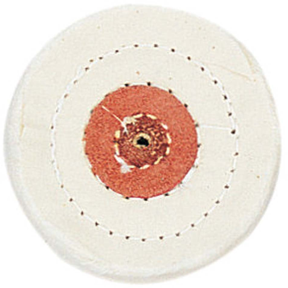 White Cotton Buff (Pack of: 2) - TJ01-12300-Z02 - ToolUSA