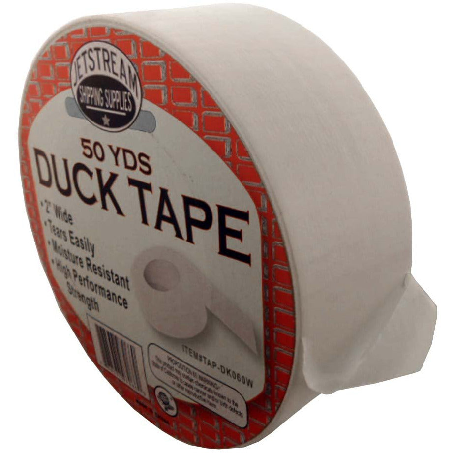 White Duct Tape, 2-Inch x 50 Yards - TA-97066 - ToolUSA