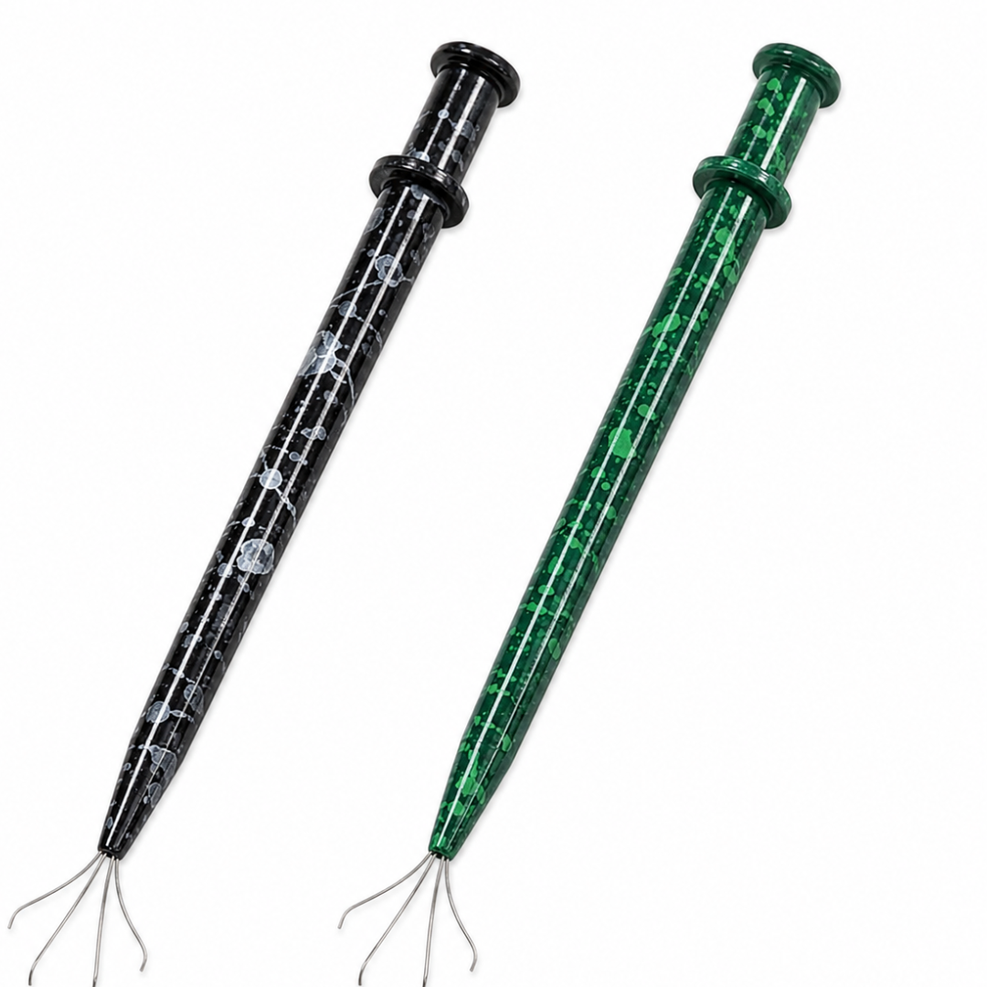 5-Inch Four-Prong Pick-Up Tool, Plunger-Operated Grabber for Beads, Gemstones and Small Parts, Assorted Colors, Pack of 2 – TJ-91046-Z02