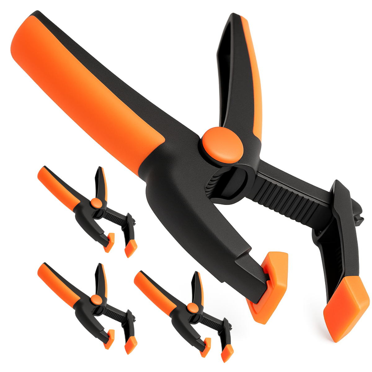 Adjustable Spring Clamp - 4" (Pack of: 4) - CLAMP-04494-Z04