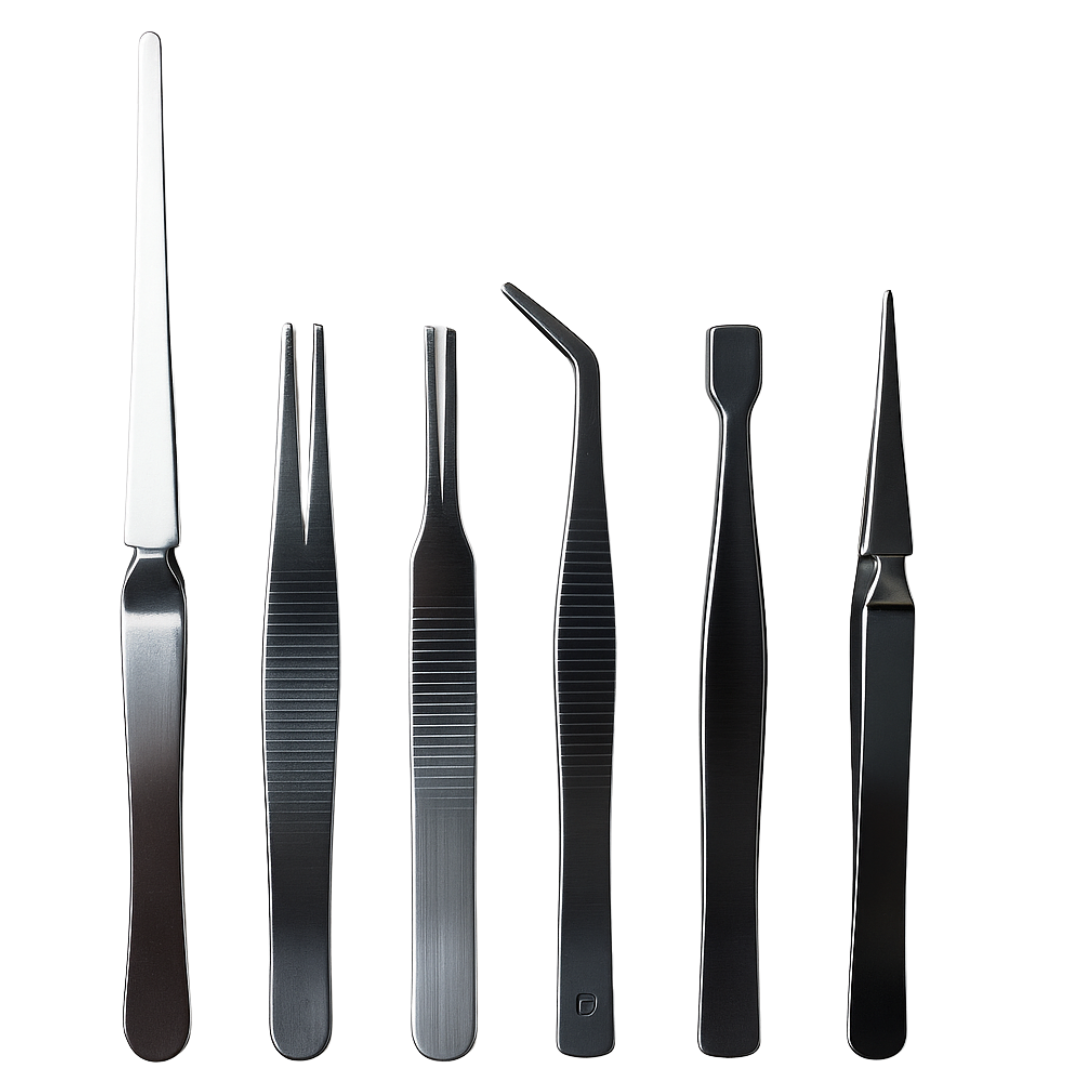 6 Piece Tweezer Set  - S8-17951