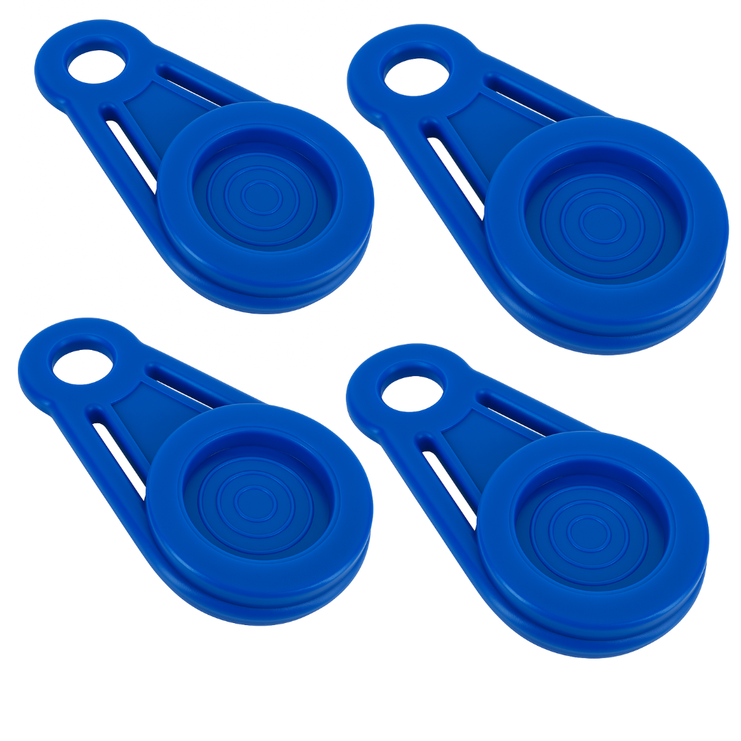 Tarp Clips Clamp Set – 4 Pack Heavy-Duty Snap Clamps for Tarps & Fabrics | Replace Missing Grommets | Add Tie-Down Points | Reusable & Durable Grip