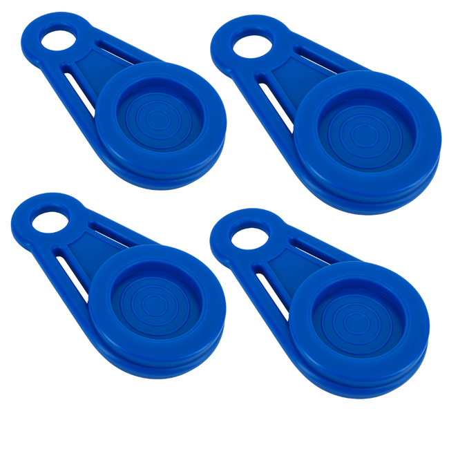 Tarp Clips Clamp Set – 4 Pack Heavy-Duty Snap Clamps for Tarps & Fabrics | Replace Missing Grommets | Add Tie-Down Points | Reusable & Durable Grip