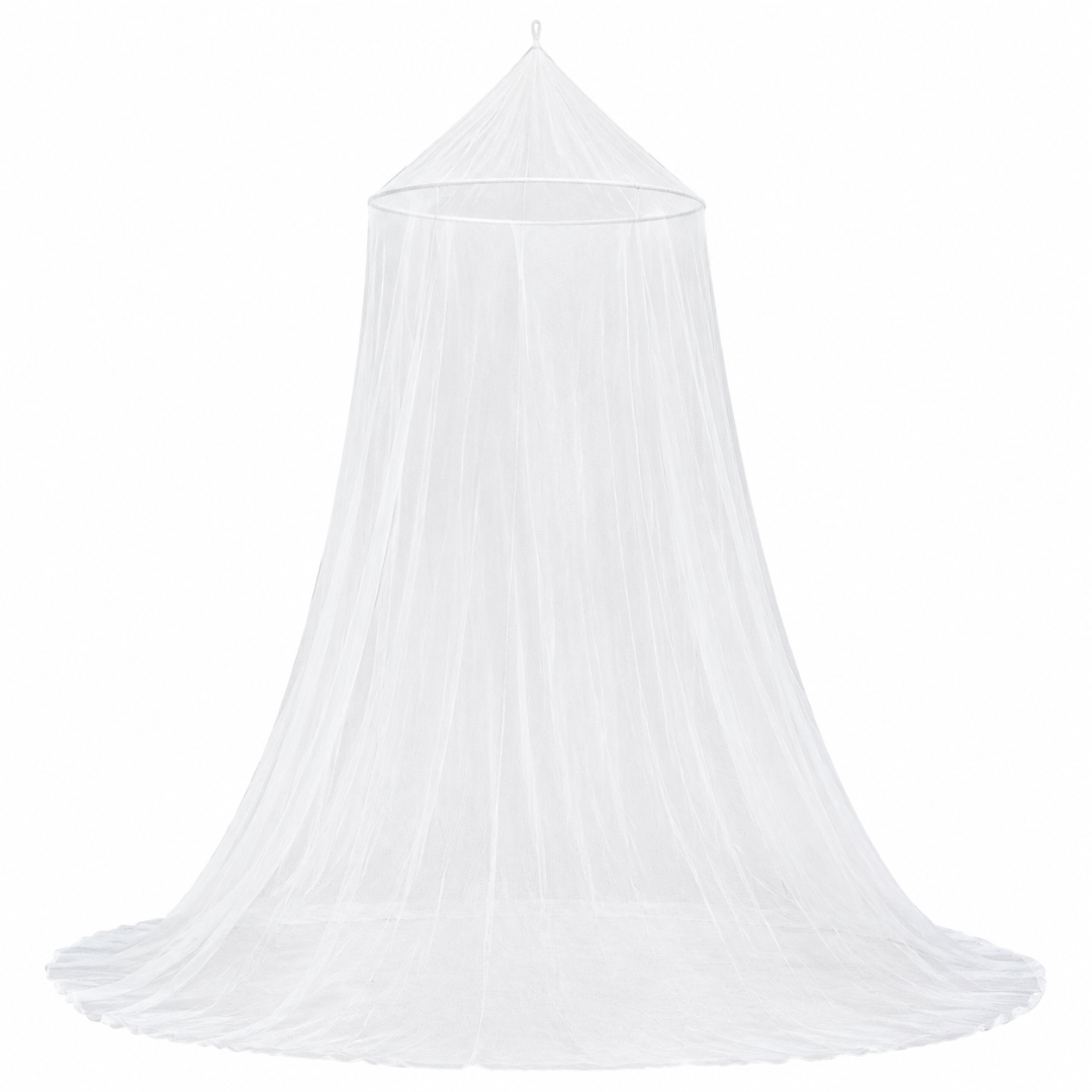 HOME GARDEN: Standard White Polyester Mosquito Net- 2 X 8.2 X 26.2 Feet  - CAM-90616