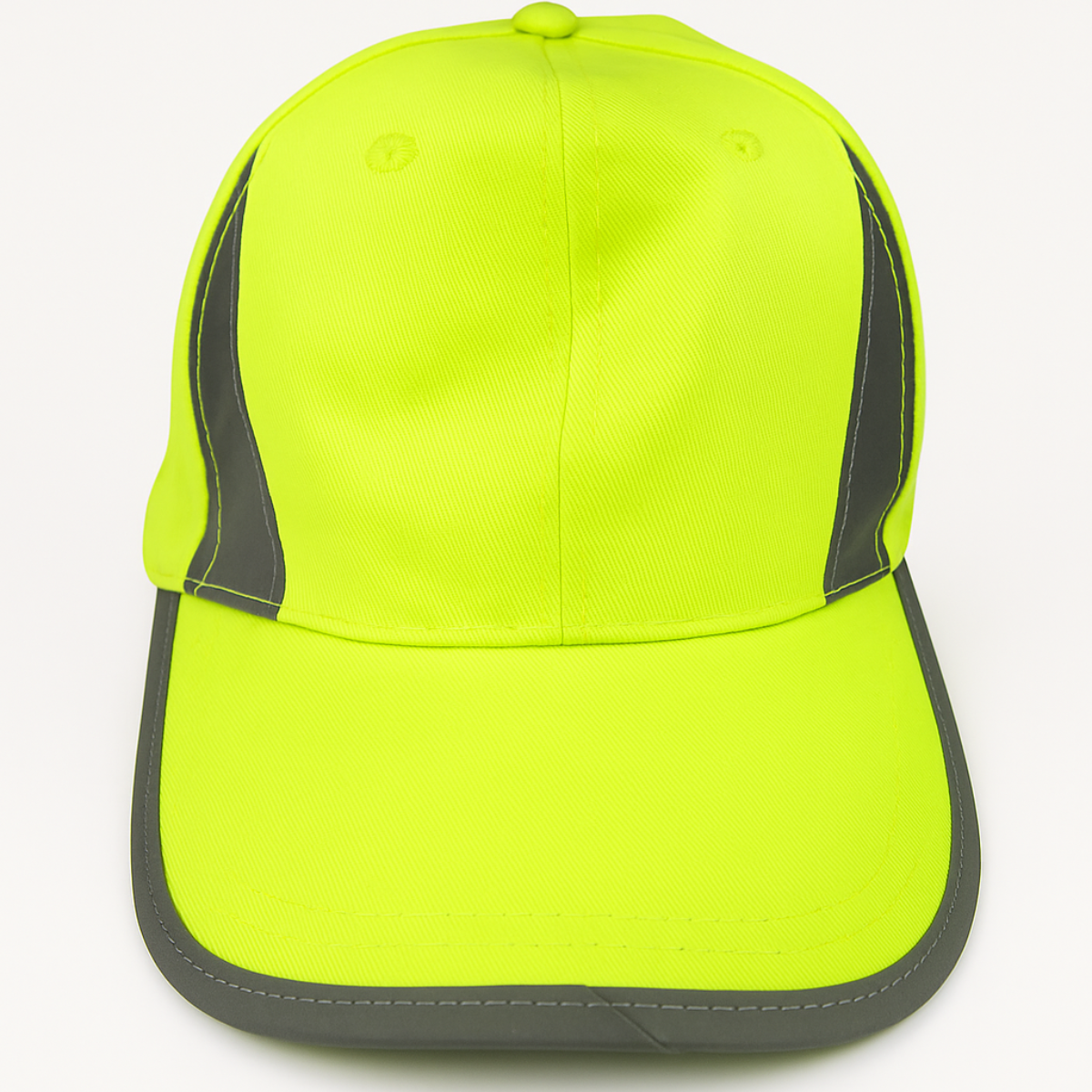 High Visibility Safety Essentials Bundle — Neon Green Safety Vest + Reflective Safety Ball Cap