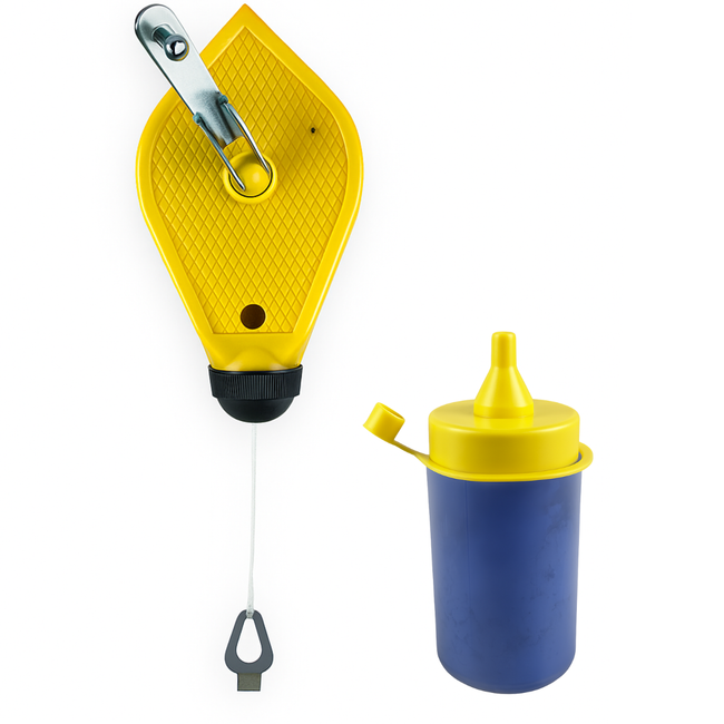 30M Chalk Line Reel With Blue Powder  - TZ01-41100