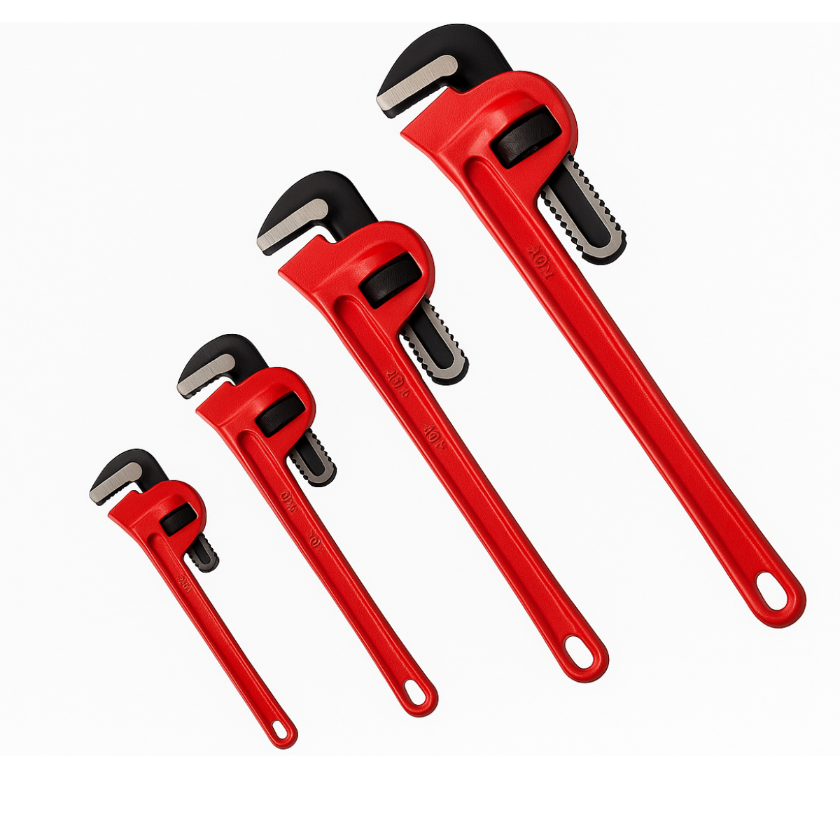 4 Piece Pipe Wrench Set  - TP-03640