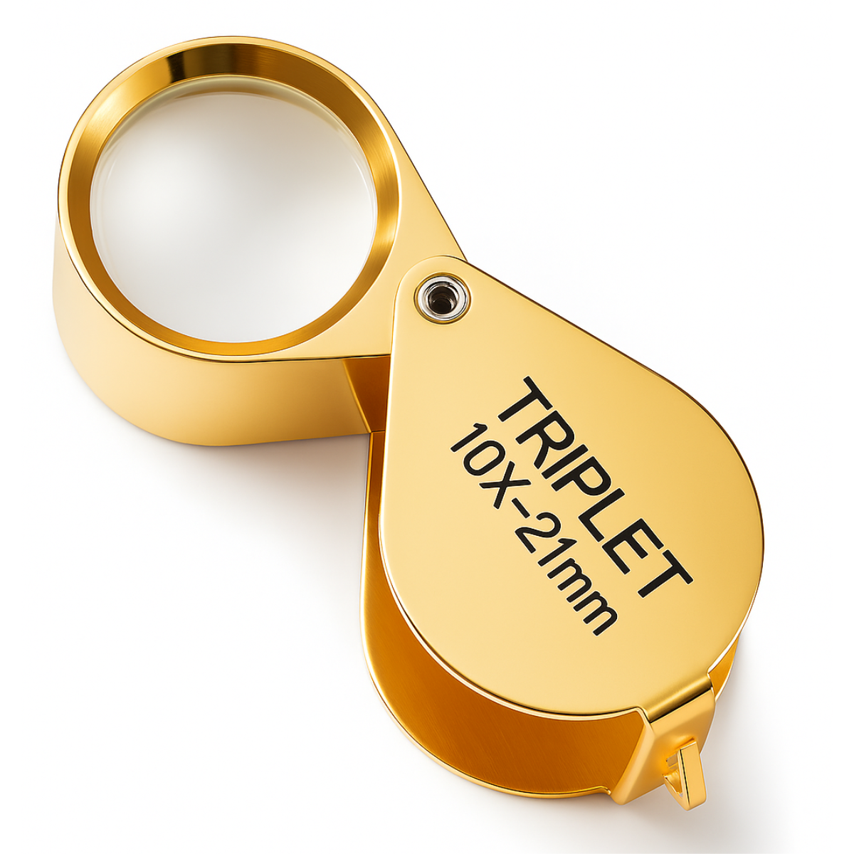 Gold Jeweler's Loupe - 10X Power  - MG-12110