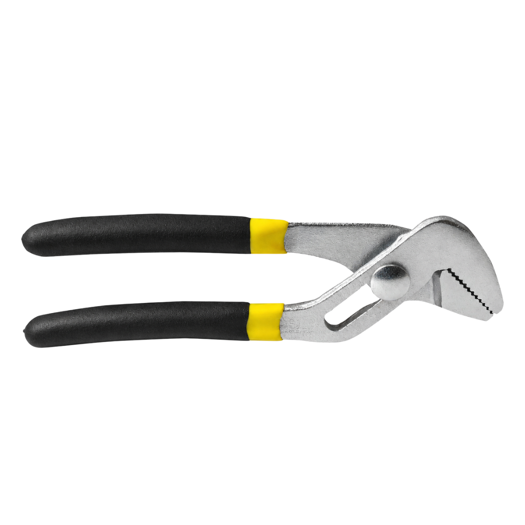 8-Inch Water Pump Pliers – Adjustable Slip-Joint Pliers with Serrated Jaws, Drop-Forged Steel Construction and Dipped Comfort-Grip Handles – TP-10213