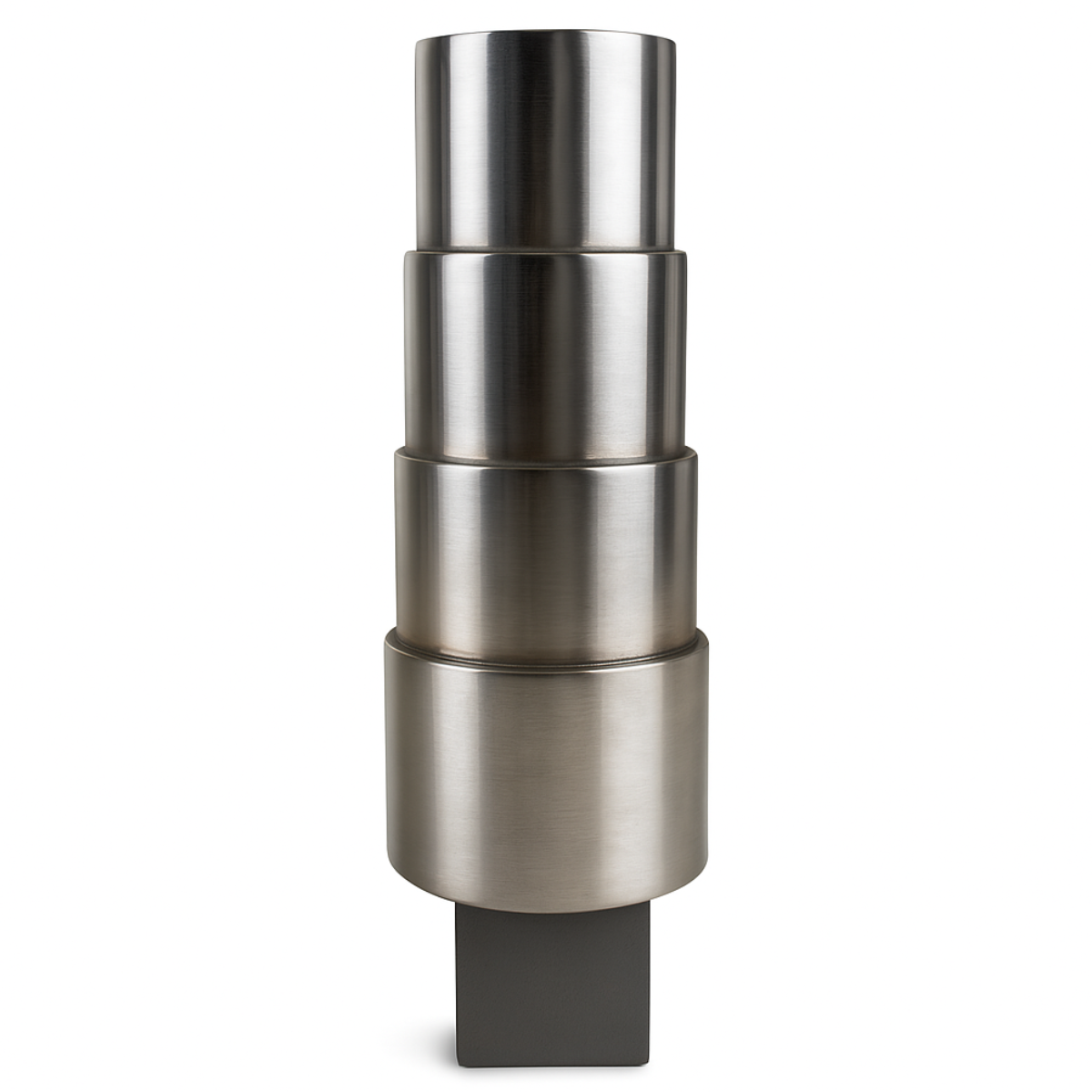 4 Step Heavy Duty Chrome Plated, Oval Shaped Step Mandrel - 2.25" to 3"  - TJ-29323