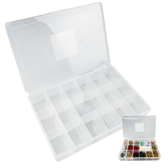 17 Section Multi-Use Plastic Storage Box  - TJ-08788