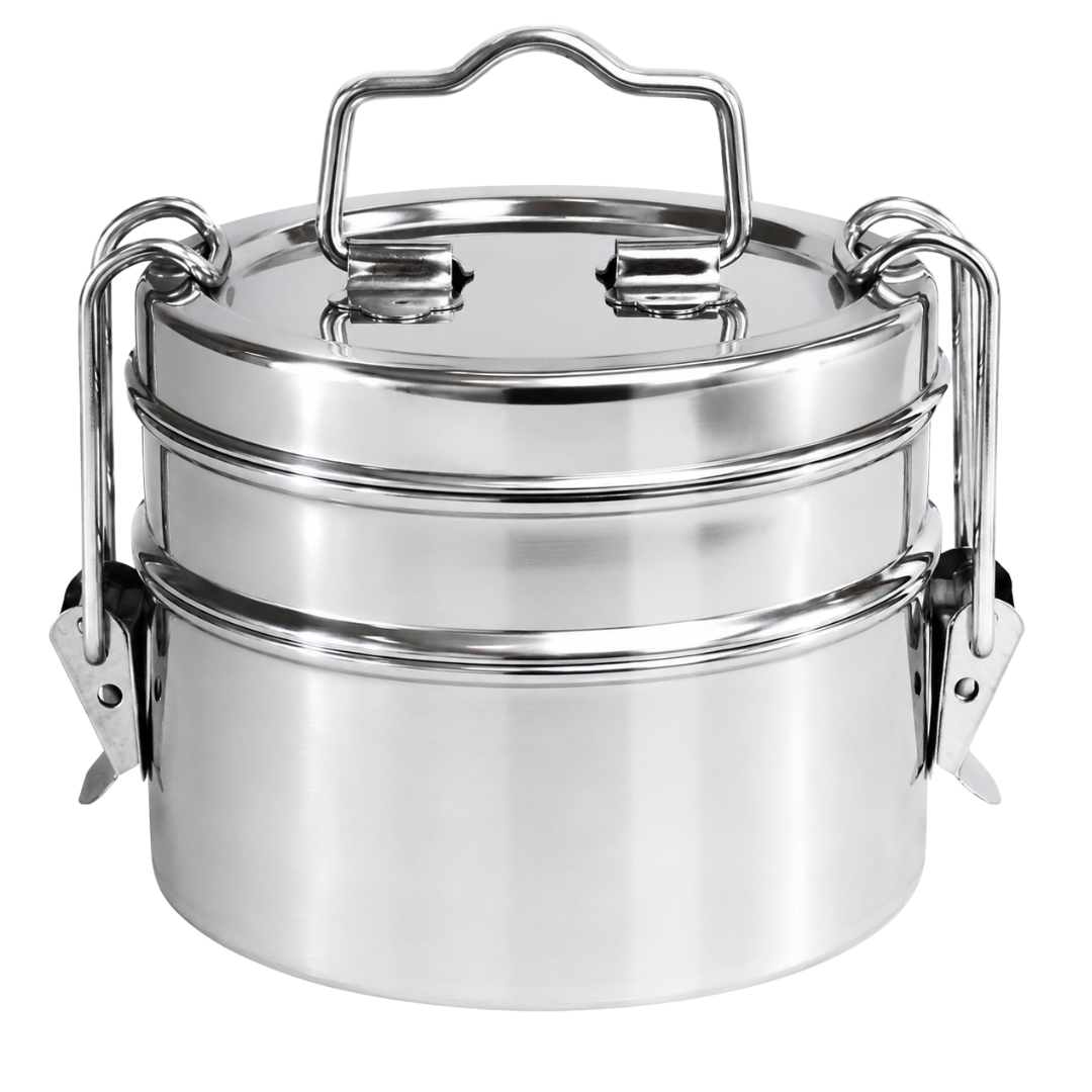 3 Piece Stainless Steel Lunchbox  - UT72-TIFFIN