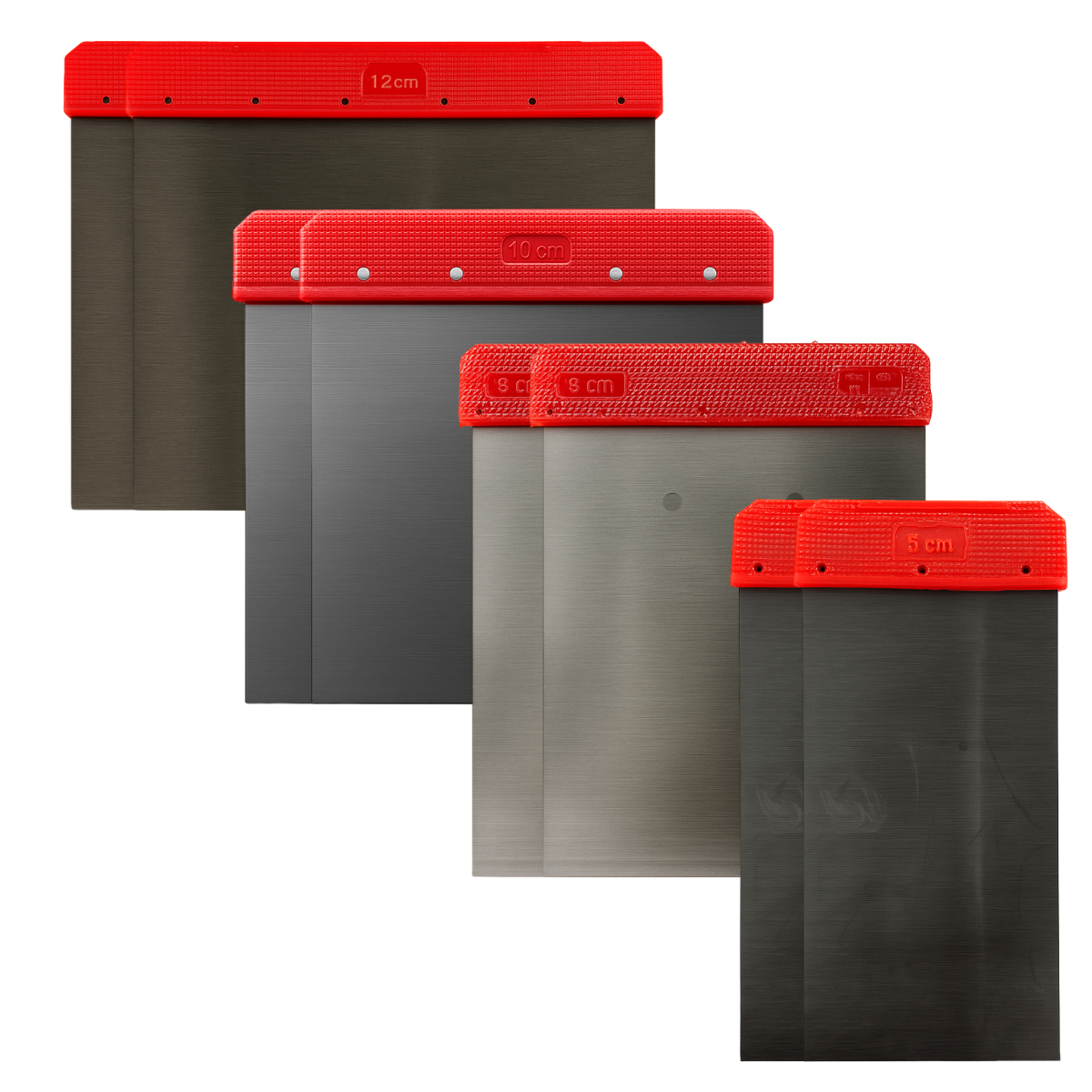 4 Piece Metal Scraper Set (Pack of: 2) - TZ-01140-Z02