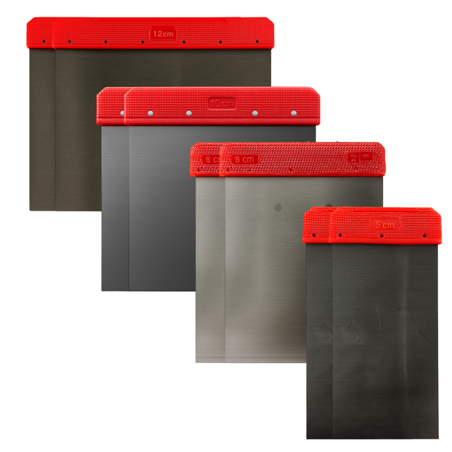 4 Piece Metal Scraper Set (Pack of: 2) - TZ-01140-Z02