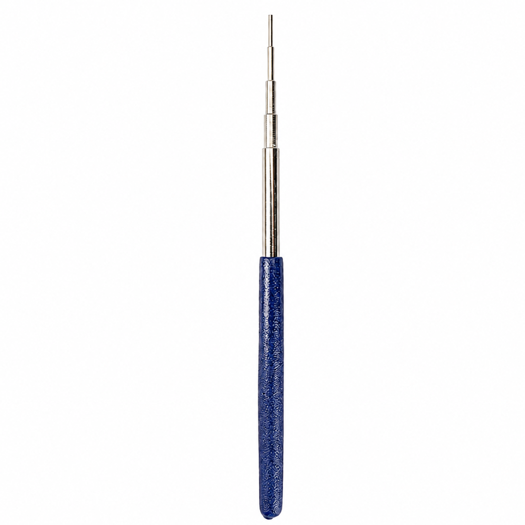 5.5 Inch Step Mandrel for Wire Bending, Carbon Steel Jewelry Mandrel with Comfort Grip Handle, 5 Sizes 0.5mm, 2mm, 3mm, 4mm, 5mm for Jump Rings, Wire Coils, Wire Wrapping & Jewelry Repair