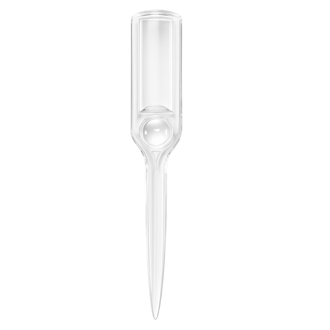 7.5" Acrylic Letter Opener And Magnfiier With 3" Ruler In Centimeters Too, & 1/2" Diaptor Lens  - MG-40300