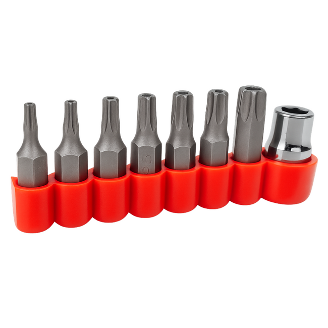 8 Piece Tamper-Resistant Torx Hex Bit Set