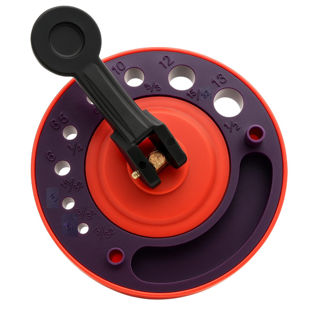 Self-Suction Tile Drilling Guide – 8 Sizes (4–13mm) | Vertical & Horizontal Use | Water-Lubrication Ports | Perfect for Bathroom, Jacuzzi, Pool, Countertop & Tile Drilling