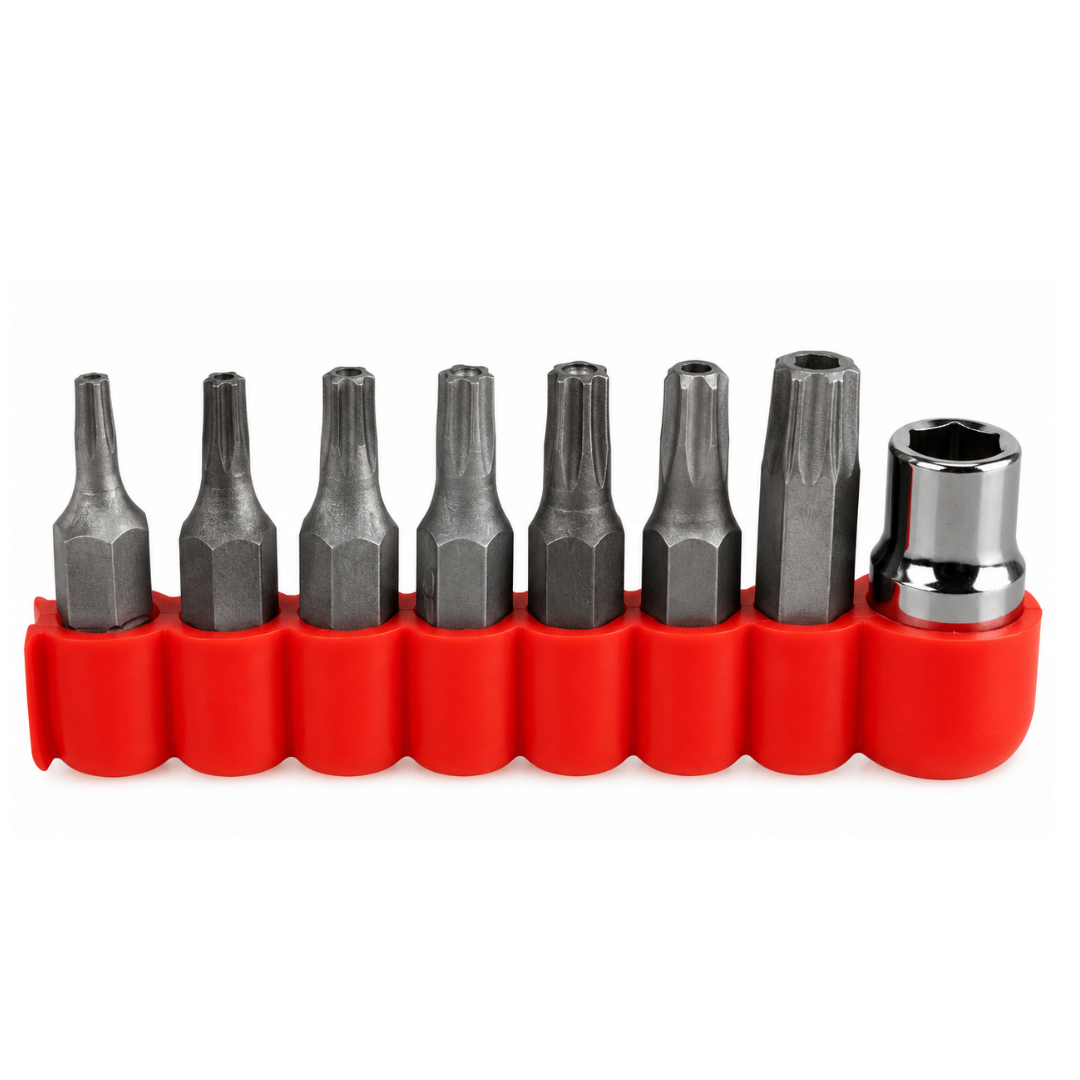 8 Piece Tamper-Resistant Torx Hex Bit Set